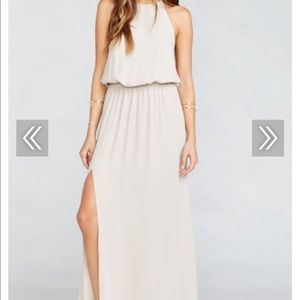 Show Me Your MuMu Dresses - Heather Halter Dress Show Me Your MuMu Dresses - Heather Halter Dress